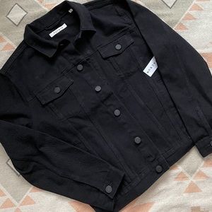 PacSun black denim jacket